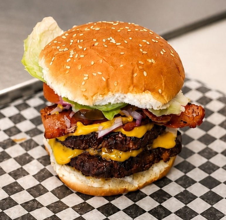 Bacon Double Cheese Burger